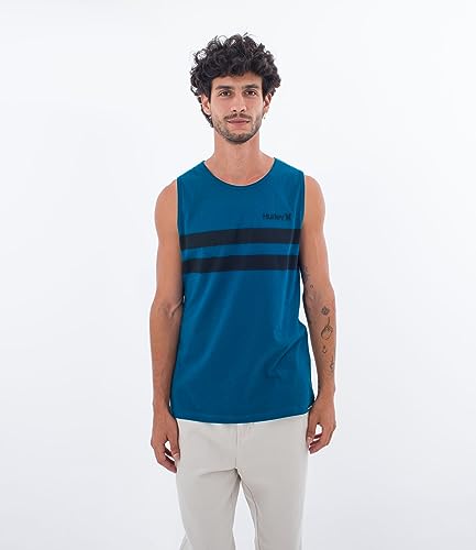 Débardeur Hurley Oceancare Stripes décontracté en coton pour l'été