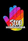Stop Homophobie Notebook: Lined notebook size 6''x9'' journal GIFT