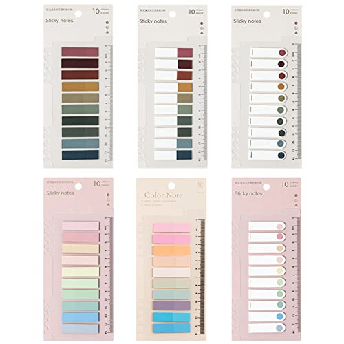 1200 Stück Haftnotizen Tabs,Haftnotizen Klein,Selbstklebende Haftmarker,Haftstreifen Index Tabs Pagemarker Sticky Tabs klebezettel Klebemarkierungen,Page Marker Note Flags Cover