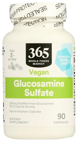 365 by Whole Foods Market Glucosamine Sulfate Vegan 90 CT