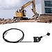Excavator Manual Throttle Cable, Controller Throttle Cable, Motor Controller Cable for Industrial Use, PU Tube Non Deform Rustproof