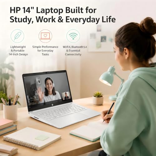 HP 14 Laptop for Students and Home Use, Intel Processor N150, 16GB RAM β image 8