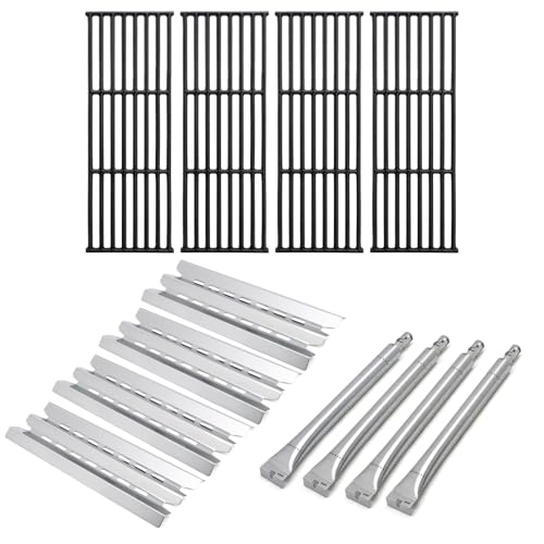 Replacement Parts for Broil King 9221-64 Baron 440 Baron 420 Baron 320 & 490 9221-54 9221-67 9211-54 Replacement for Broil King Grill Grates 9221-64 & Broil King 9221-64 Heat Plates & Burners