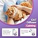 Zcotsu Cat Calming Diffuser Refill Kit - 35 Days Pheromone Formula to Relieve Stress, Reduce Scratching, Urine Spraying & Hiding - for Cats & Kittens