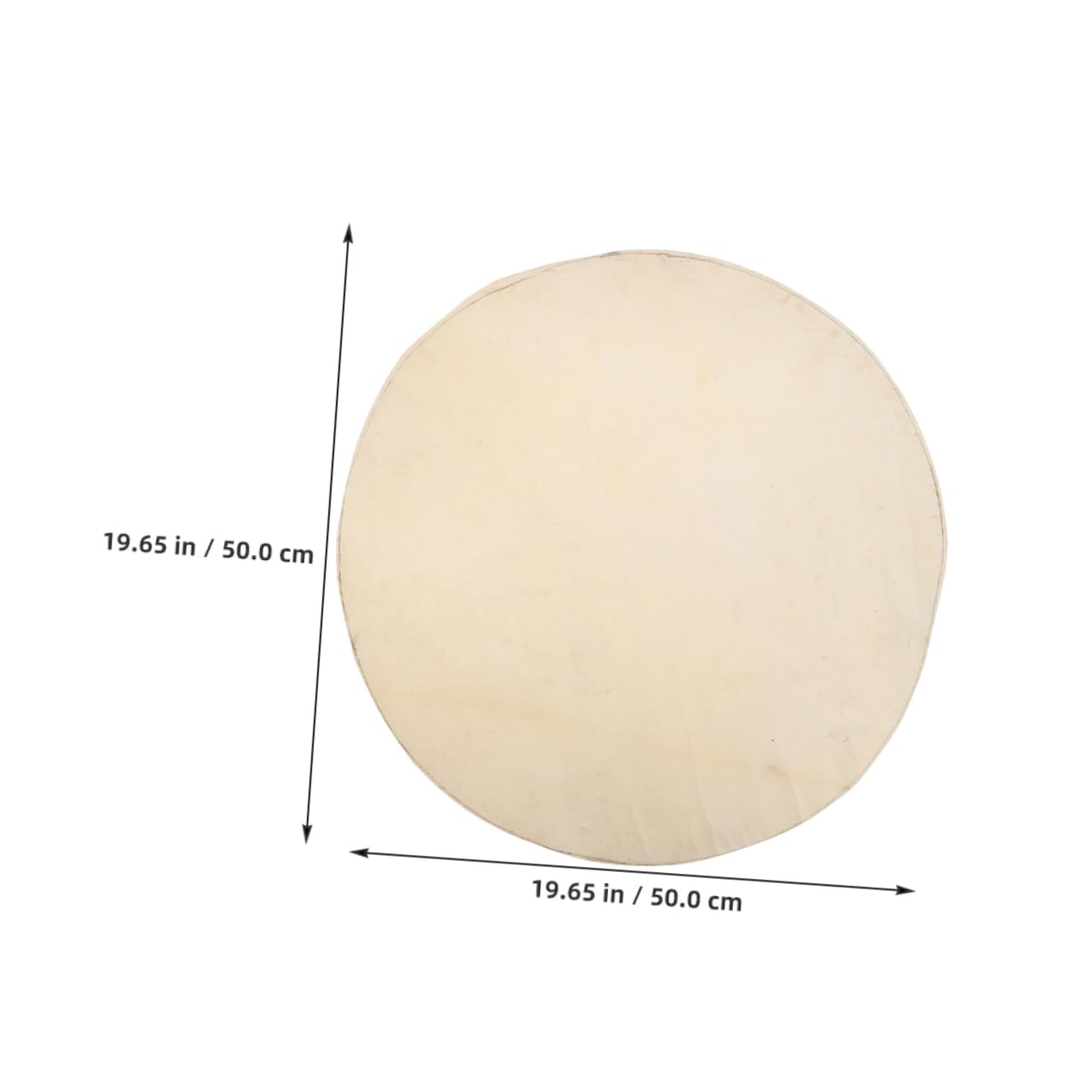 ERINGOGO Djembe Drum Skin Drum Replacement Parts Percussion Parts Djembe Repair Tools Musical Instrument Accessories Drumheads Dejembe Head Goat Skin Beige