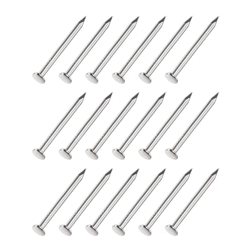 Clavos pequeños de acero al carbono 1.2x19mm, pack de 1000 piezas miniatura 1
