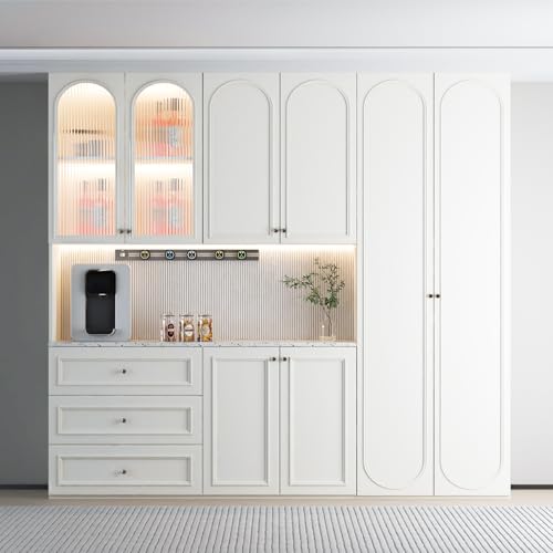 Art3d 30Ft Flexible Peel and Stick Crown Molding Trim, Self-Adhesive Panel Moulding Décor Lines for Wall Door Cabinet Frame, Mirror Window Borders & Home DIY, White