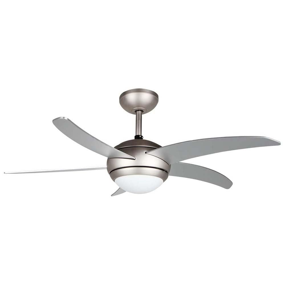 Orbegozo CP 53132 A - Ventilador de techo con luz y mando a distancia, 5 palas, 112 cm de diámetro, potencia 55 W y 3 velocidades