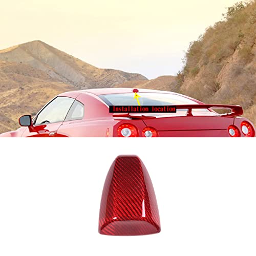 Antena de tiburón en carbono genuino para techo de coche Nissan GTR R35 accesorios estilo B