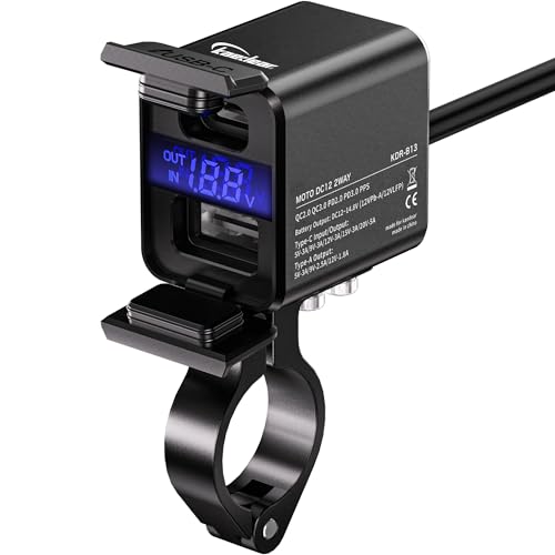 Amazon.co.jp: Kaedear(カエディア) バイク USB電源 2WAY 12V