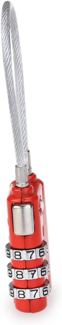 2pcs Padlock Combination Pad Lock Combination 3 Combination Loc TSA Lock for Luggage Combination Padlock TSA Approved Locks Password Box Luggage Lock