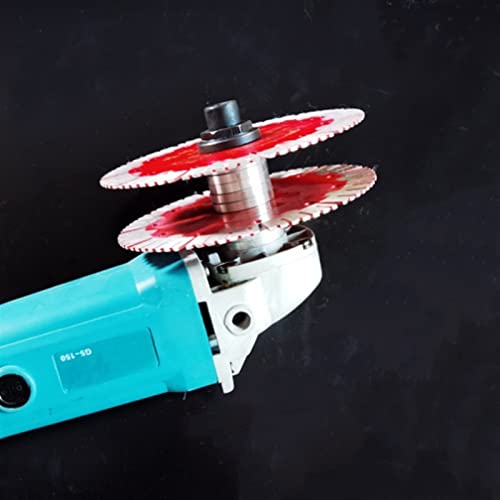 Adaptador amoladora angular M14 tuerca con reborde contratuerca de fijación discos 7