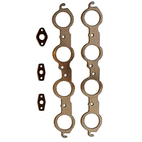 Image of Exhaust Manifold Gasket Fit for Chevrolet Express 3500 4.8L,for GMC Sierra 1500 4.8L Replace MS92467,EG3165