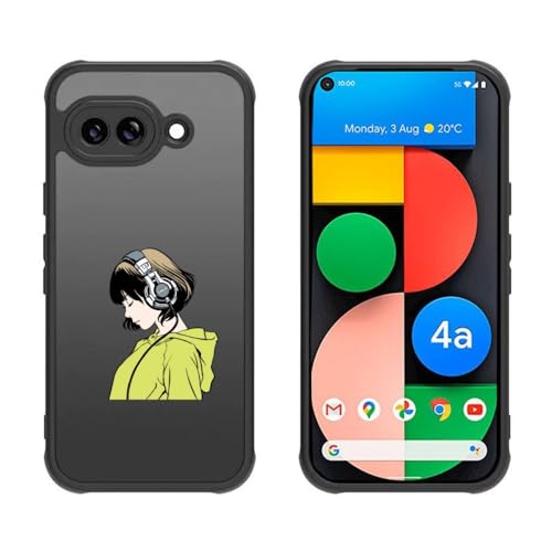 江口寿史 光速道路 Google Pixel 7A/8A/9A ケース スマホケース 携帯カバー レンズ保護 電話カバー 互換性のある 兼用性 手触りが良い 軽量 薄型 防塵 滑り止め 指紋防止 耐衝撃 全面保護 脱着簡単