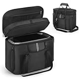 Ajustement parfait: spécifiquement adapté à Ecoflow 3 Plus et au générateur solaire 2, ce sac de boîtier de transport utilise une technologie de moulage précise pour assurer un ajustement bien ajusté, en gardant votre centrale électrique en sécurité pen