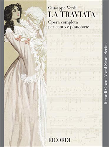 La Traviata Vocal Score Italian Paper