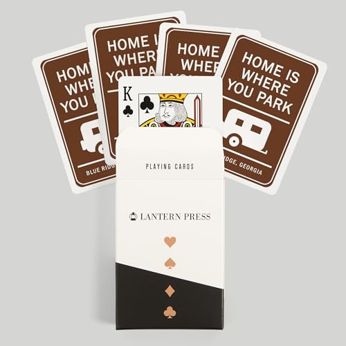 Lantern Press Baraja Poker Blue Ridge Georgia 52 Cartas miniatura 6