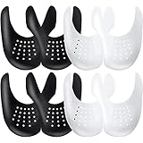 靴じわ プロテクター 4組 シューズ しわ防止ガード スニーカーのしわ防止 メンズ 7.5～13用 レディース 5～9用