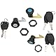Motorrad Kofferraum Schloss Aluminium Scooter Fitting Tail Lock Cabinet Locking Tool für elektrische Motorräder Aufbewahrungskoffer(#3)