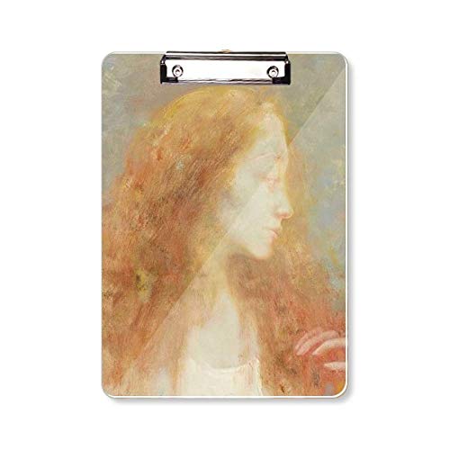 Pad d'écriture A4 peinture à l'huile avec support rigide premium