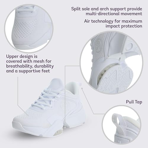 Image of ZUMBA Shoes for Women, Air Stomp Remix II - Workout Shoes for Women, Gym or Dance Sneakers, Enhanced Comfort, Arch Support, Breathable Mesh, Durable & Impact-Absorbing