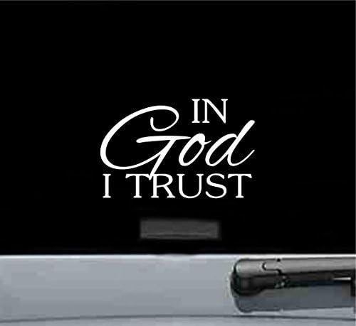 JS Artworks in God I Trust Vinyl Decal Sticker