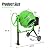 Cimcame Electric Concrete Mixer 5.7 Cu Ft Portable Wheelbarrow Cement Mixing Machine for Stucco Mortar Seeds