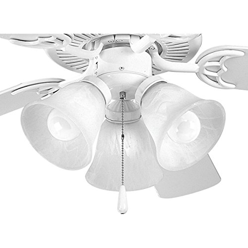 Progress Lighting AirPro Collection Three-Light Ceiling Fan Light by Progress Lighting - Image 2