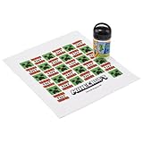 スケーター(Skater) おしぼり セット ケース付 子供 キッズ 日本製 マインクラフト 25 Minecraft 男の子 OA5AG-A