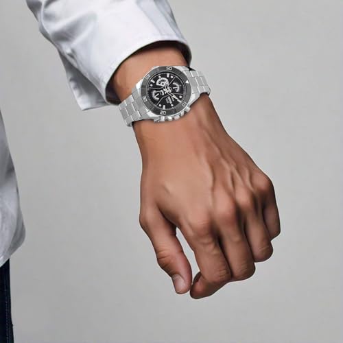 Image of m mhb New Full HD 1080p Security Camera HD Spy Wrist Watch Camera Surveillance Indoor Outdoor Hd Video Recording with Inbuilt 32GB SD Card
