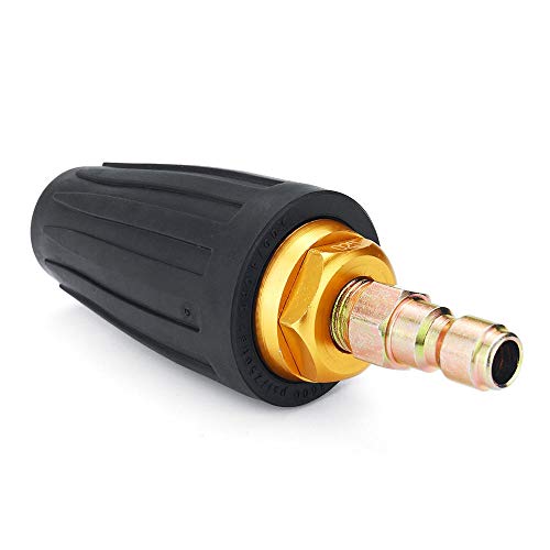 Junww Washing machine accessories 2.5-4 GPM 3600 PSI High Pressure Washer Rotating Turbo Head Nozzle Spray Tip (Size : 25mm)