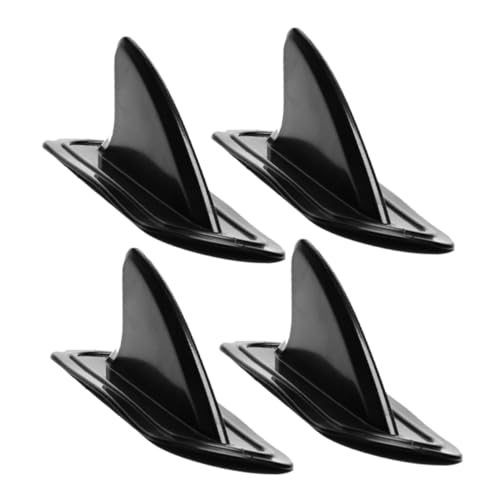 SUPVOX 4pcs Surfboard Tail Fin Durable Water Stabilizer for Inflatable Surfboards Paddle Boards Easy Installation and Detachable Design for Enhanced Stability and Control