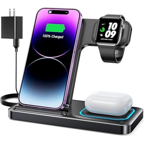 DUMTERR 3-in-1 Wireless Charger Cover