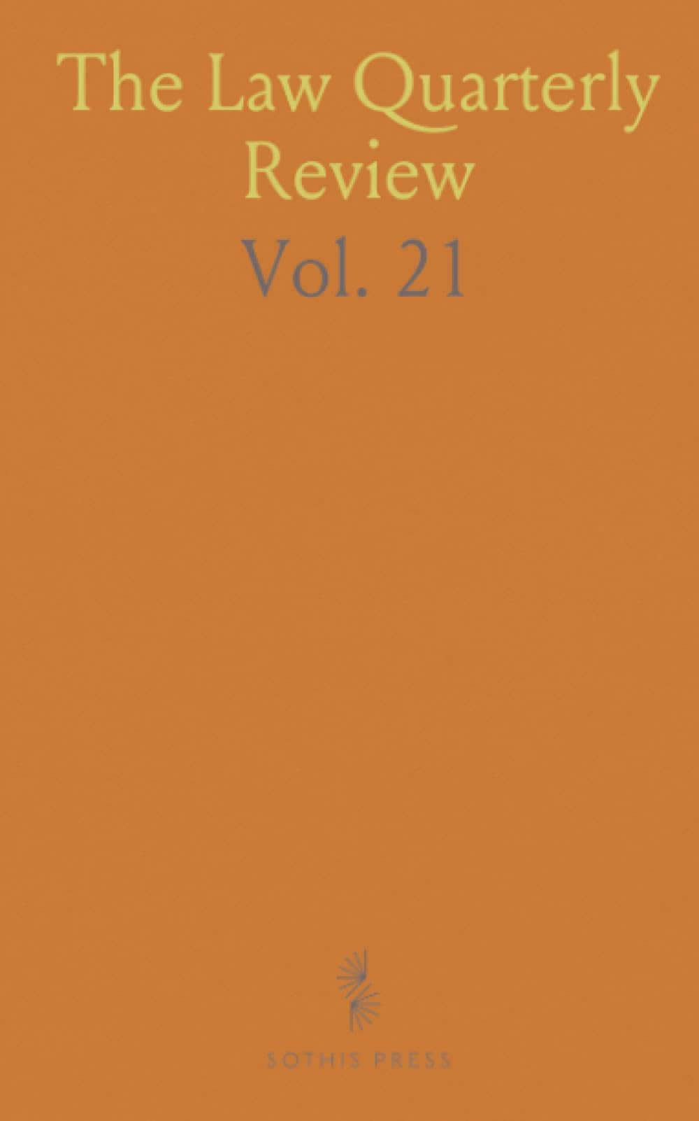 The Law Quarterly Review
