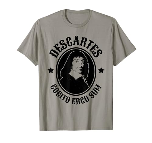 Rene Descartes Shirt Cogito Ergo Sum Quote T-Shirt