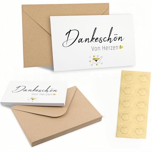 wikimo 10 Stück Dankeschön Geschenke, 16x11cm Dankeskarten 10 Karten und 10 Umschläge Karte Danke für Frauen, Männer, Kollegin Freunde wikimo 10 Stück Dankeschön Geschenke, 16x11cm Dankeskarten 10 Karten und 10 Umschläge Karte Danke für Frauen, Männer, Kollegin Freunde