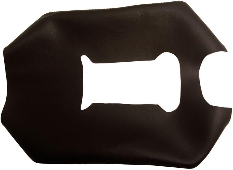 MANCHE Console Lid Armrest Leather Cover Cocoa Front Center for Chevy for Tahoe 2014-2019 1pc Brown-Stitching Vinyl CLALCFCT2C