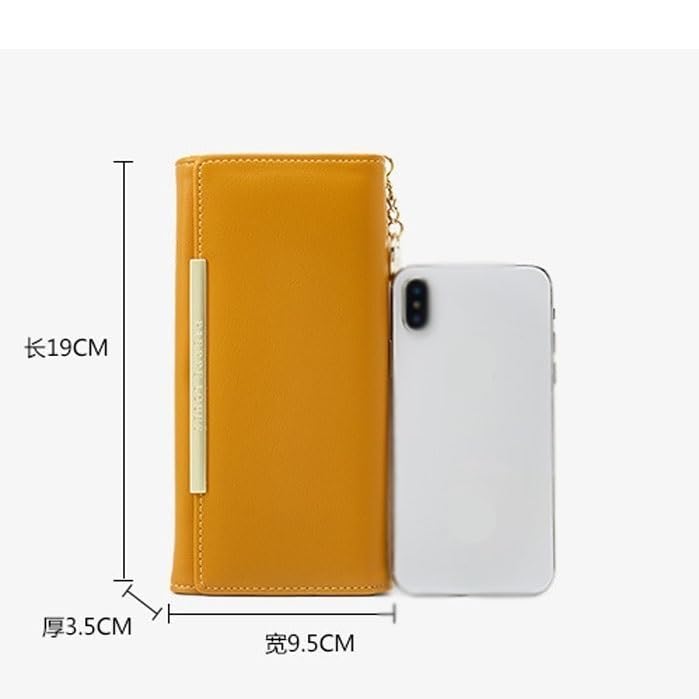 Women's Wallet Korean Solid Color Two Fold Wallet Simplified and Large Capacity2