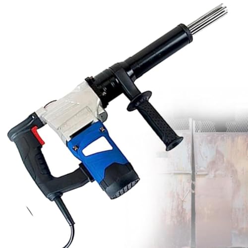 FENGSSLL Scrostatore ad Ago Manuale per la Rimozione della Ruggine, Macchina per la Pulizia, Pulitore per Scorie di Saldatura, Scrostatore ad Aghi Elettrico ad Alte Prestazioni, per Rimuovere Ruggine