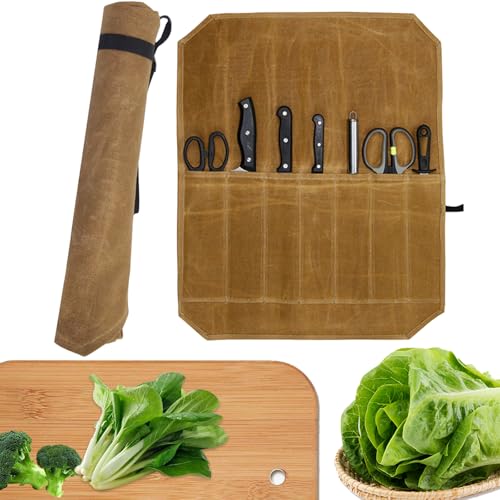 YouYuer Messertasche Kochmesser Roll Bag