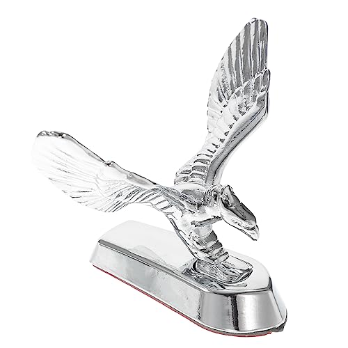 Cabilock 1Pc Eagle Motorcycle Badge for Hood Decor Motorbike Front Decoration Easy Install Stylish Design Durable and Stable for Car Modification