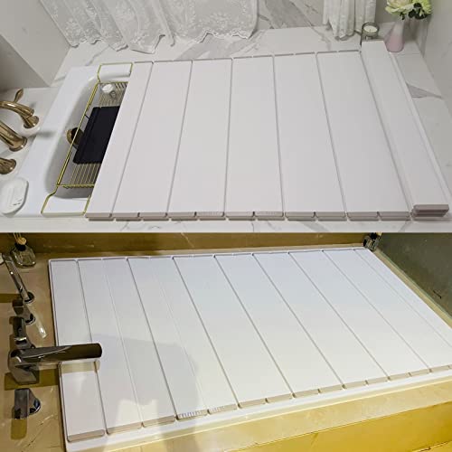 Cubierta para bañera ideal para leer y relajarse en el baño 7