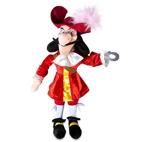 Peter Pan Captain Hook Plush - 20 High by Disney