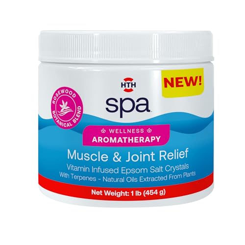 HTH Spa 86001 Wellness Aromatherapy Muscle & Joint Relief for Spas & Hot Tubs, 1lb