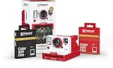 Polaroid Originals Everything Box - OneStep 2 VF Red Camera and Film Bundle