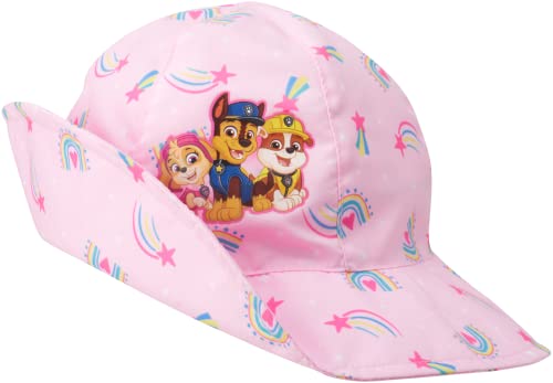 Nickelodeon Girls' Paw Patrol Bucket Hat - Skye and Everest Protective Sun Hat With Sunglasses4