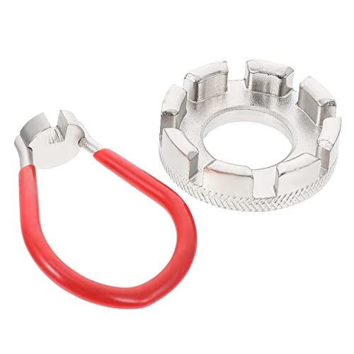 ibasenice Bicycle Wrench 8-Piece Set Steel Material Universal Bike Tool Ideal for Road Mountain Bikes