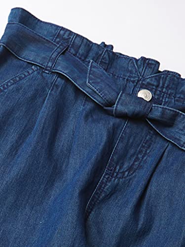 Hudson Girls' Pull-On Jeans, Stretch Denim Pants With Elastic Waistband, High Rise Waist, Dark Chambray, 8-10 #TOP1