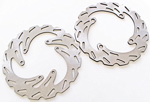 Brake Rotors Fit Honda Cr250R Cr250 1997-2001 Front & Rear Riptide By Race-Driven #TOP12