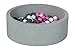 Produktbild Velinda Bällebad Ballpool Kugelbad Bällchenbad Bällchenpool Kinder Pool mit 150 Bällen (Farbe der Bälle: weiÃ,rosa,grau)